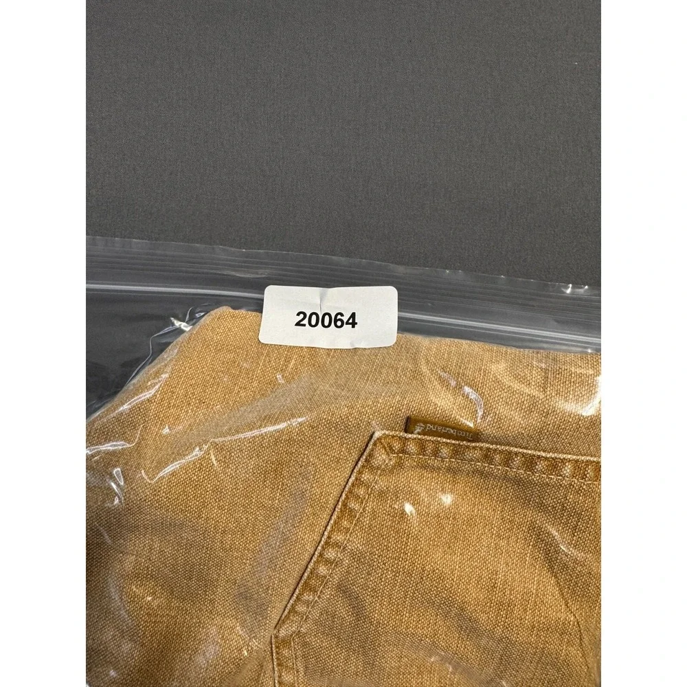 Timberland Mens‎ Canvas Carpenter Shorts Tan Khaki Cotton Relaxed Fit 36 Waist